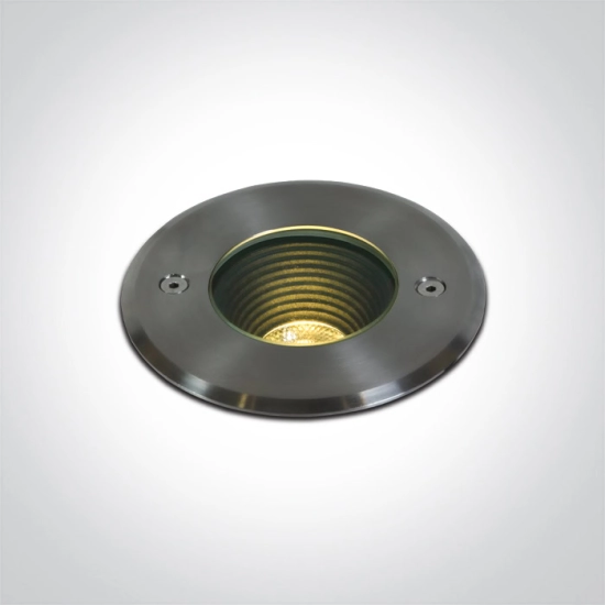 SS316L IP67 INGROUND COB LED 3,5W WW 20deg 230V DARK LIGHT 69070A/W ONE LIGHT