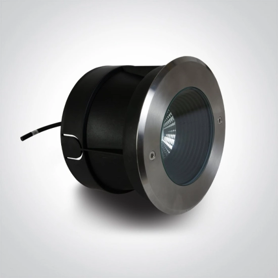 SS316L IP67 INGROUND COB LED 3,5W WW 20deg 230V DARK LIGHT 69070A/W ONE LIGHT