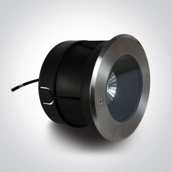 SS316L IP67 INGROUND COB LED 15W WW 20deg 230V DARK LIGHT 69070C/W ONE LIGHT