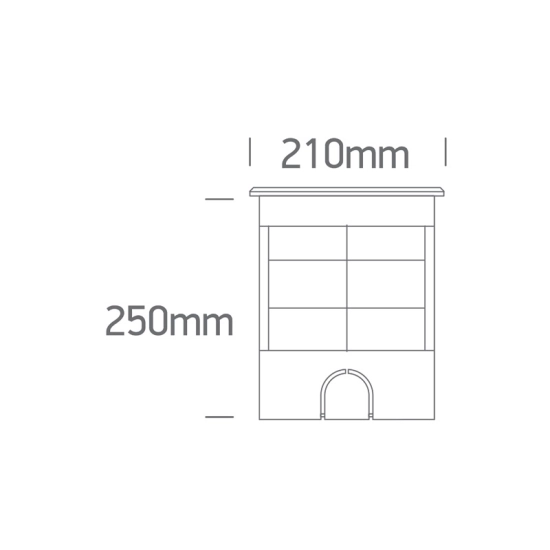SS316L IP67 INGROUND ADJUSTABLE 12x1,5W WW 36deg 230V DARK LIGHT 69074C/W ONE LIGHT