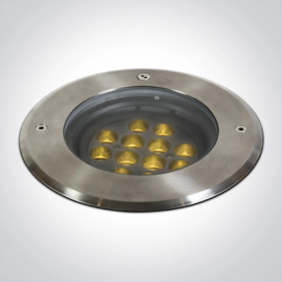 SS316L IP67 INGROUND ADJUSTABLE 12x1,5W WW 36deg 230V DARK LIGHT 69074C/W ONE LIGHT