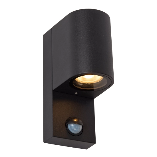 ZARO IR Kinkiet Zewnętrzny 1xGU10 IP65 Czujnik ruchu i dzień/noc Czarny 69803/01/30 Lucide - zdjęcie produktu