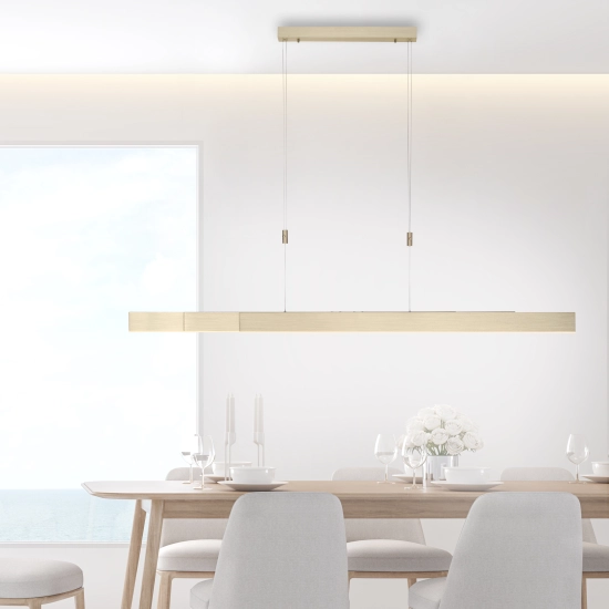 Lampa wisząca Pure-moto Matowy Mosiądz 2525-60 Paul Neuhaus - zdjęcie dodatkowe 4