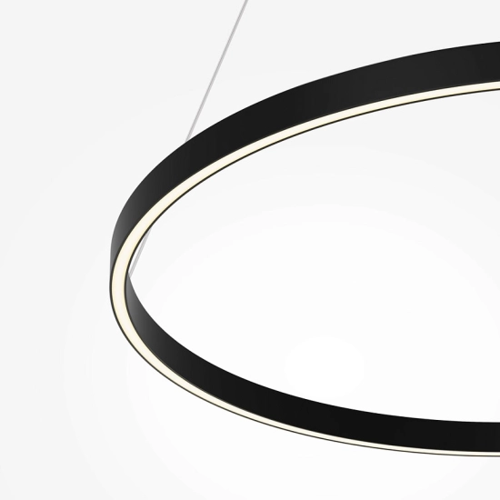 Lampa wisząca Rim MOD058PL-L42BK 80cm Maytoni - zdjęcie dodatkowe 3