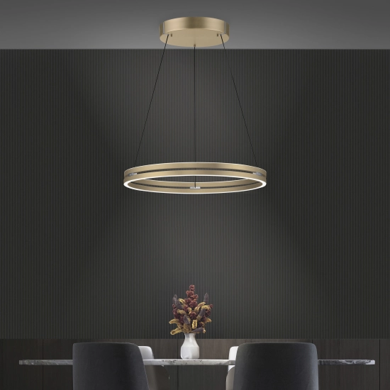 Lampa wisząca Pure E-loop Matowy Mosiądz 2551-60 Paul Neuhaus - zdjęcie dodatkowe 4
