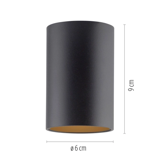 Lampa sufitowa Pure Point Czarna 6749-18 Paul Neuhaus - zdjęcie dodatkowe 4