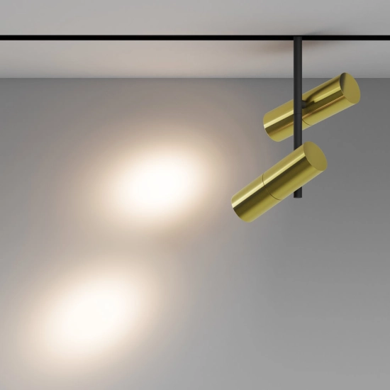 Lampa szynowa Elti Duo Exility 3000K 24W 36° TR005-2-2X12W3K-BBS Maytoni - zdjęcie dodatkowe 3
