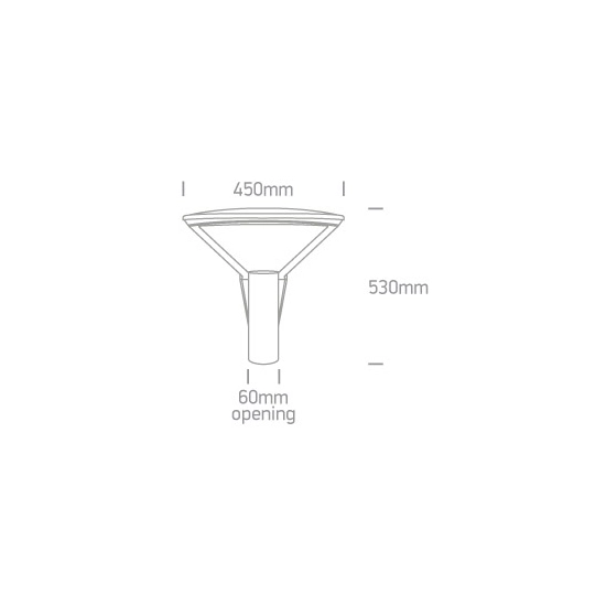 BLACK LED 25-75W CCTV IP66 120-240V 70112/B/V ONE LIGHT