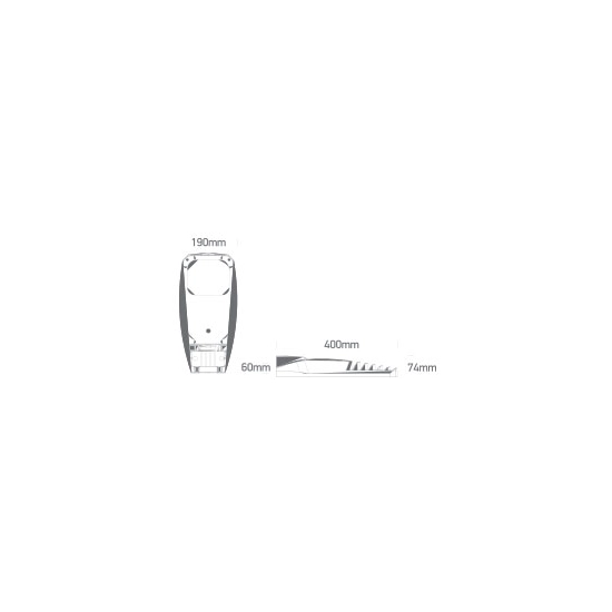 Lampa uliczna 70114/B/W 3000K IP66 One Light