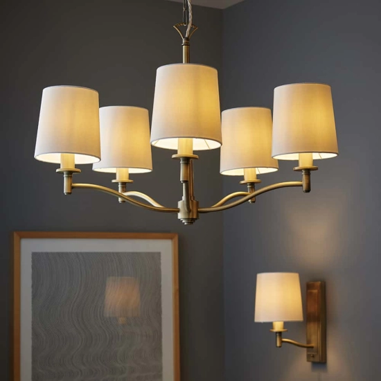kinkiecik.pl Lampa wisząca Ortona 5LT Pendant 70245 ENDON