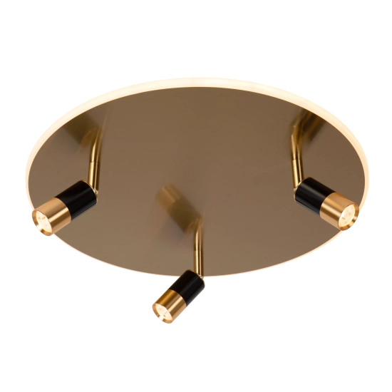 JUBEL lampa sufitowa Ø 48 cm LED 2700 K złoty mat / mosiądz 71101/48/02 Lucide - zdjęcie produktu