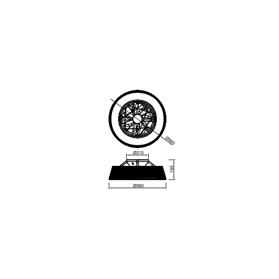 Lampa sufitowa Mantra Indonesia mini 8225MA - zdjęcie dodatkowe 3