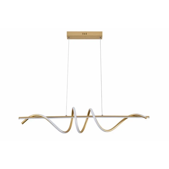 Lampa wisząca Serpent złoty malowany 339701-09 Reality