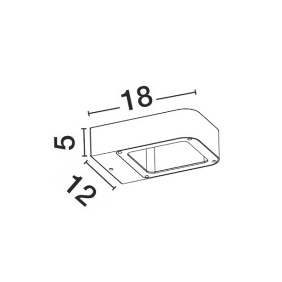 Kinkiet MOSTOLES LE71340 Luces Exclusivas - zdjęcie dodatkowe 2