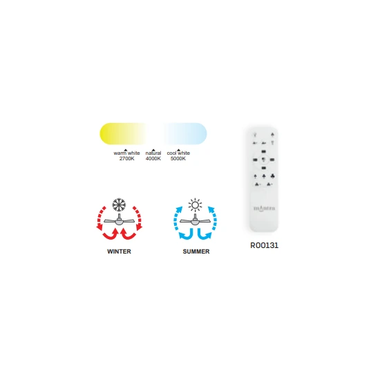 Lampa sufitowa Mantra Kilimanjaro mini 8226MA - zdjęcie dodatkowe 4
