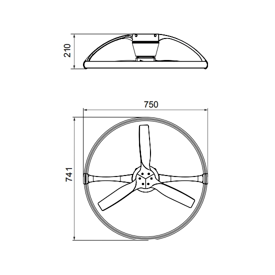 Lampa sufitowa Mantra Nepal mini 7803MA - zdjęcie dodatkowe 2
