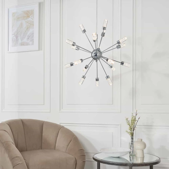 kinkiecik.pl Lampa wisząca Glacier 18LT Pendant 73046 ENDON