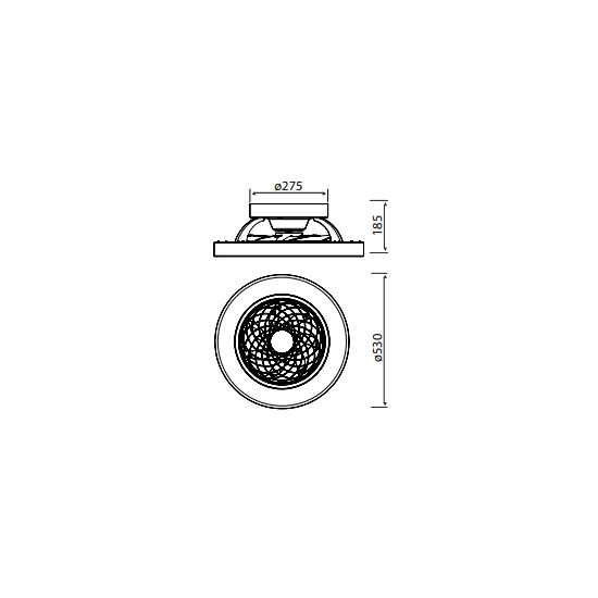 Lampa sufitowa Mantra Tibet mini 7806MA - zdjęcie dodatkowe 2