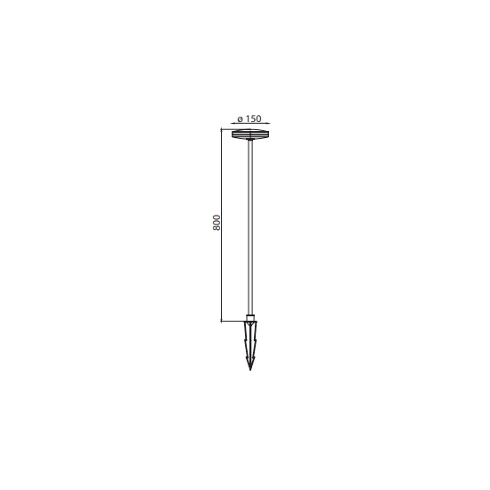 Lampa zewnętrzna Mantra Akita 8481MA - zdjęcie dodatkowe 4