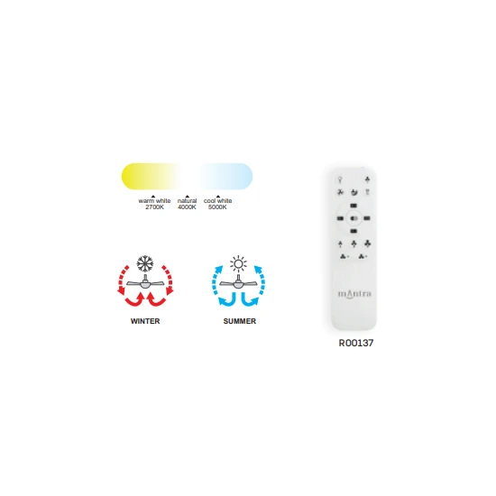 Lampa sufitowa Mantra Algarve 8678MA - zdjęcie dodatkowe 3