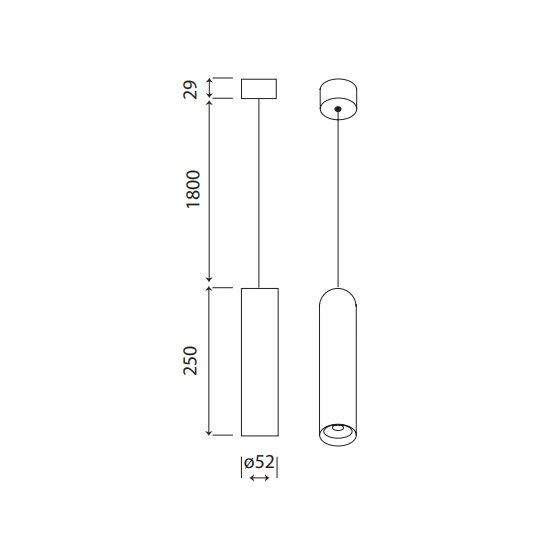 Lampa wisząca Mantra Bolonia 8355MA - zdjęcie dodatkowe 1