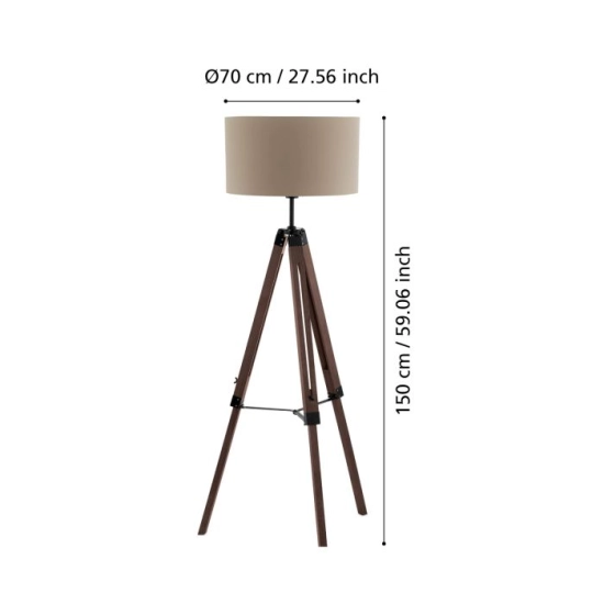 LANTADA Lampa podłogowa 44115 EGLO