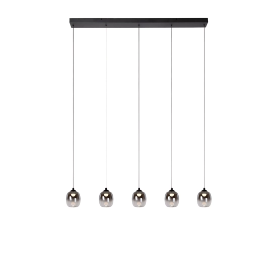TAMINO Lampa wisząca LED Dim. 5x5,6W 3000K czarny 74419/25/30 Lucide - zdjęcie produktu