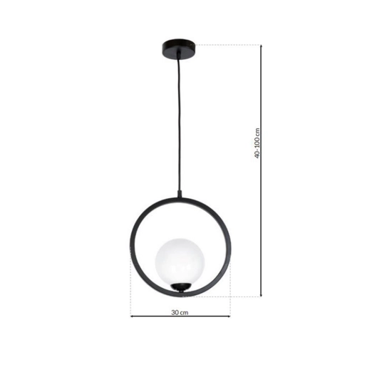 Lampa wisząca BOSTON 1xE14 MLP5593 MILAGRO ---- wysyłka 24H ---