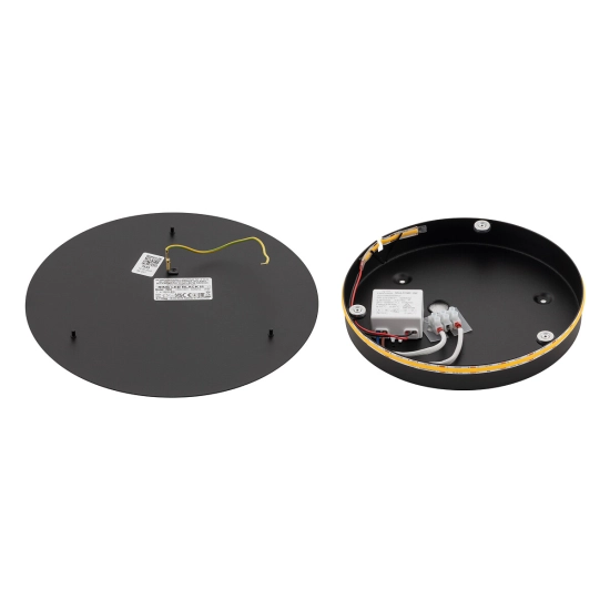 RING LED M black 7635 Nowodvorski