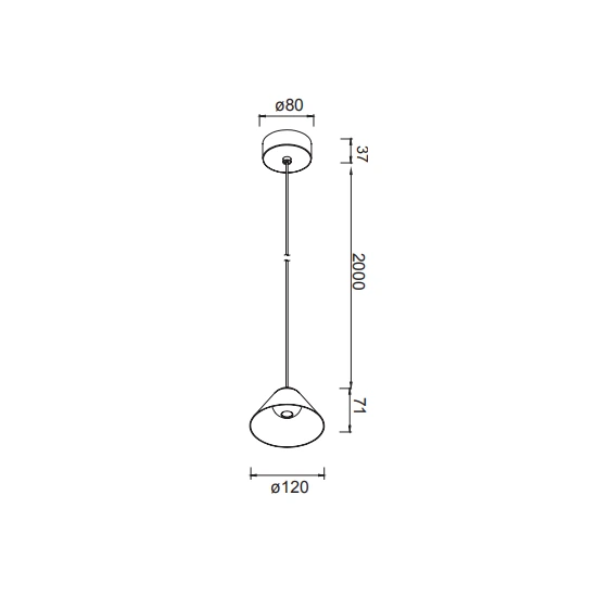 Lampa wisząca Mantra Gruissan 8465MA - zdjęcie dodatkowe 1