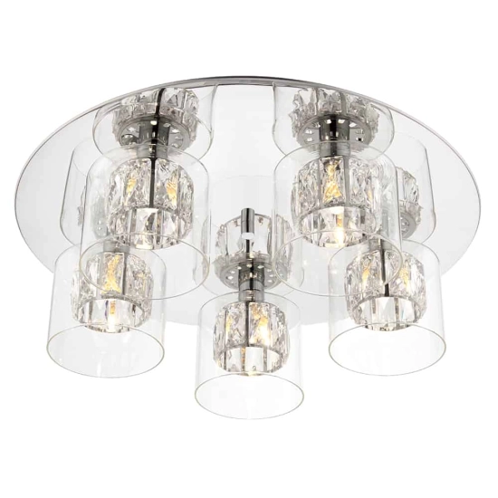 kinkiecik.pl Lampa sufitowa Verina 5LT Flush 76517 ENDON