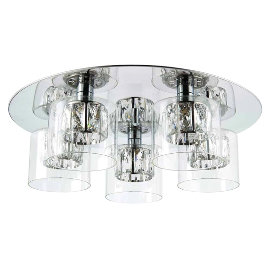 kinkiecik.pl Lampa sufitowa Verina 5LT Flush 76517 ENDON