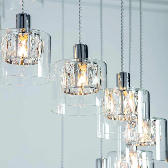 kinkiecik.pl Lampa wisząca Verina 12LT Pendant 76518 ENDON