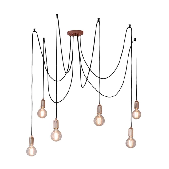 kinkiecik.pl Lampa wisząca STUDIO 6LT PENDANT 76580 ENDON
