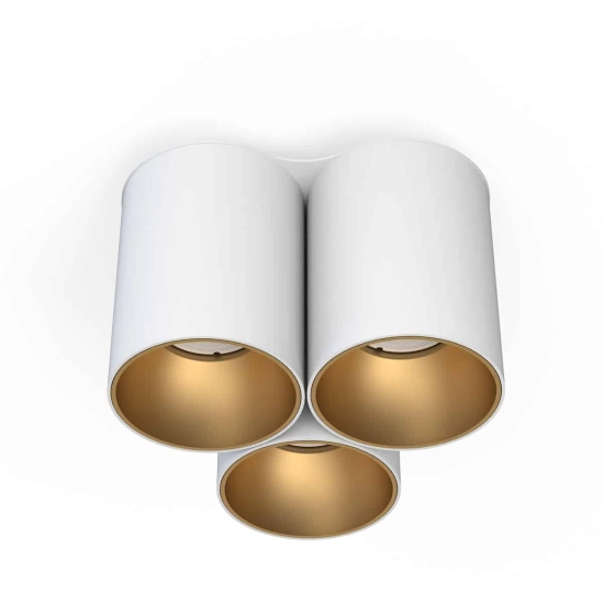Plafon EYE TONE III WHITE/GOLD 7666 Nowodvorski - zdjęcie produktu