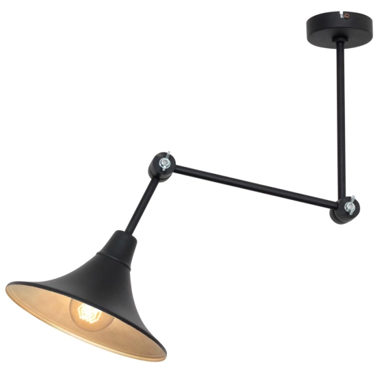 Lampa sufitowa 771G1/2 1-PŁ z serii ANTIKA CZARNY Aldex - zdjęcie produktu
