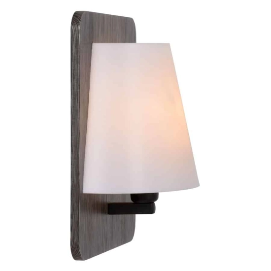 IDAHO Kinkiet E14 Grey wood 77281/01/36 Lucide - zdjęcie dodatkowe 3