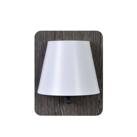 IDAHO Kinkiet E14 Grey wood 77281/01/36 Lucide - zdjęcie dodatkowe 1