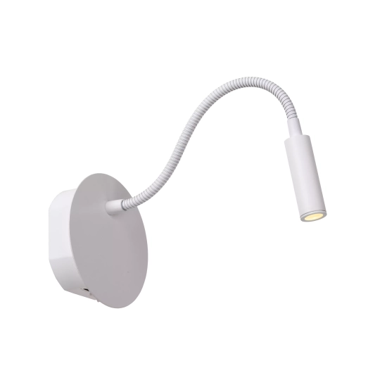 JOLIJN Kinkiet z możliwością ładowania Akumulator/baterie Ø 11 cm LED 1x2W 3000K Magnetyczny biały 77289/03/31 Lucide -