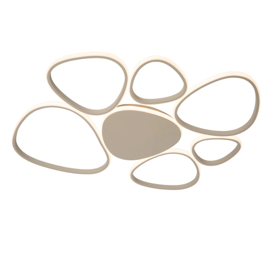 SAMLING Plafon LED Dim. CCT 1x72W 2700K/4000K Taupe 78102/72/41 Lucide - zdjęcie produktu