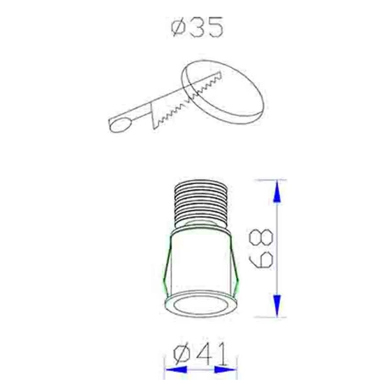 Lampa zewnętrzna Mantra Guincho 7081MA - zdjęcie dodatkowe 2