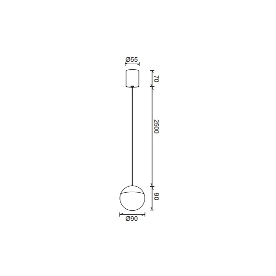 Lampa wisząca Mantra Kilda 8439MA - zdjęcie dodatkowe 2