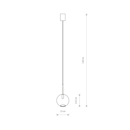 Lampa wisząca SPHERE S 7847 NOWODVORSKI - zdjęcie dodatkowe 2