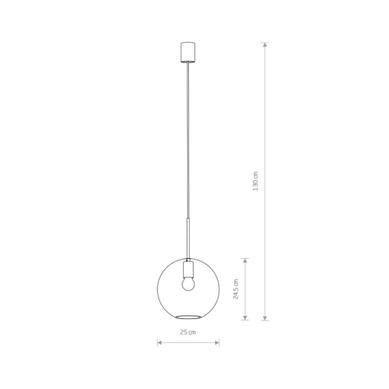 Lampa wisząca SPHERE L 7850 NOWODVORSKI - zdjęcie dodatkowe 3