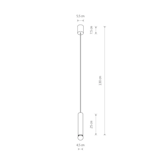 Lampa wisząca BATON SOLID BRASS M 7851 Nowodvorski - zdjęcie dodatkowe 2