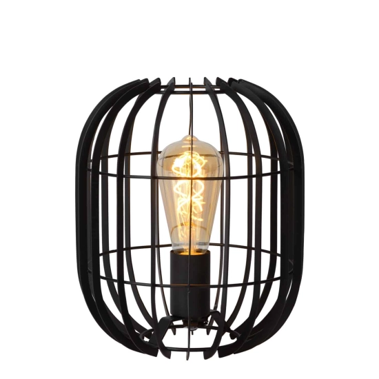 Lampa stołowa REDA Ø 22 cm 1xE27 czarny 78599/01/30 Lucide - zdjęcie produktu