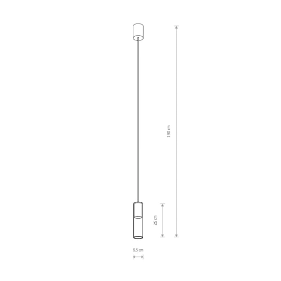 Lampa wisząca CYLINDER BLACK M 7865 Nowodvorski - zdjęcie dodatkowe 1