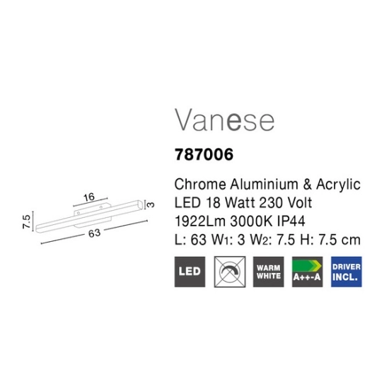 Kinkiet JAMUNDI LE42418 Luces Exclusivas - zdjęcie dodatkowe 2