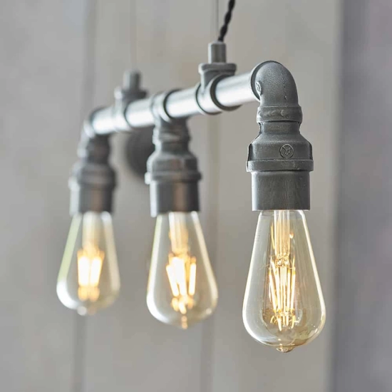 kinkiecik.pl Lampa wisząca Pipe 3LT Pendant 78764 ENDON