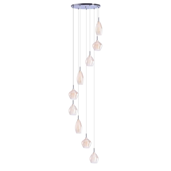 Lampa wisząca Amber Milano 9 AZ4014 AZZARDO